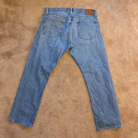 Ralph Lauren Polo Jeans – Hampton Relaxed Straight – Medium Blue – Size 34x30 - Picture 2 of 6